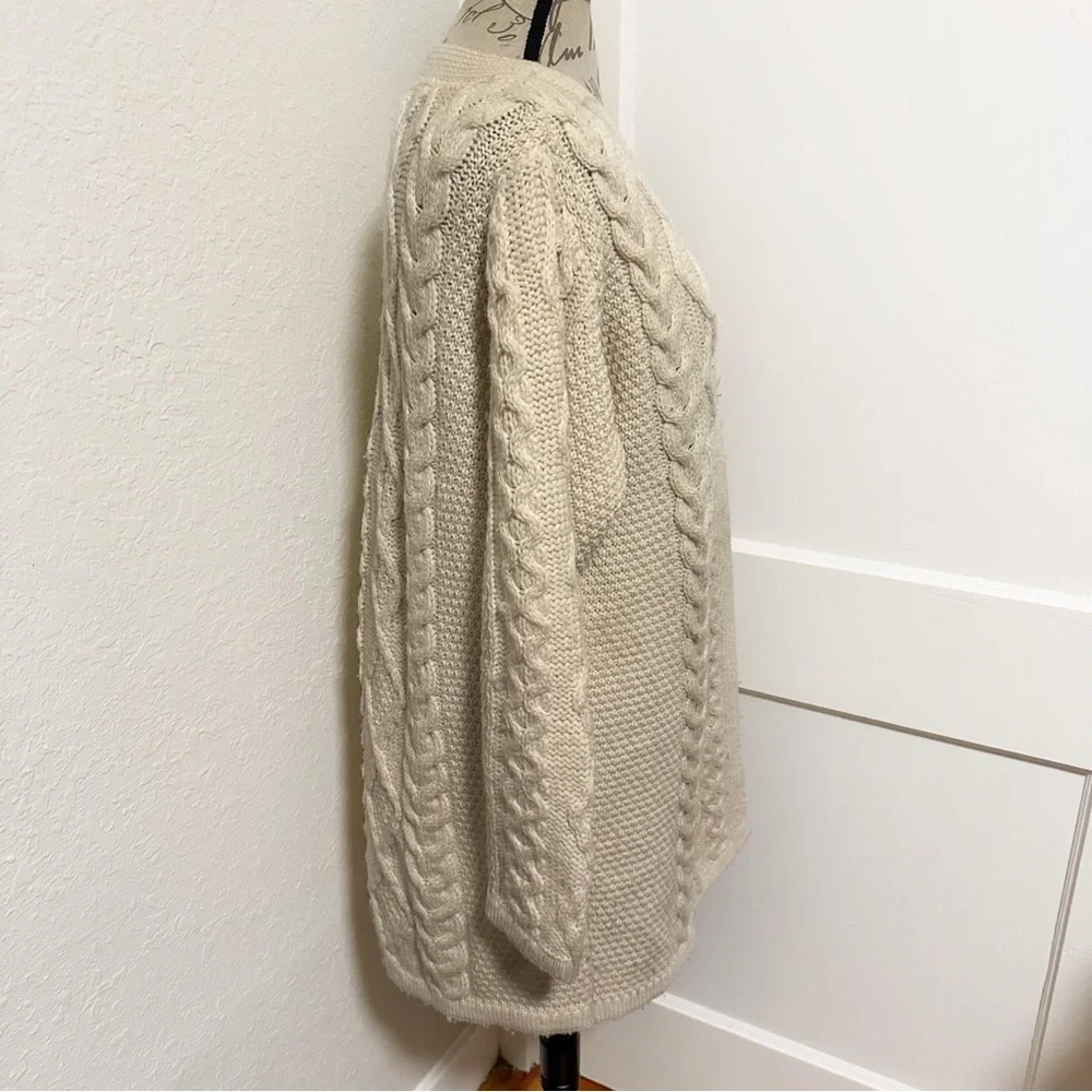 Aran Crafts Single Button Cardigan